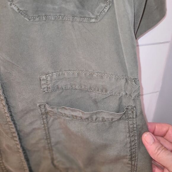 Sanctuary By Anthrpologie Dark Green Utility Jacket - Picture 2 of 5